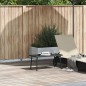vidaXL Garten-Couchtisch Rechteckig Schwarz 80x40x37 cm Poly Rattan vidaXL Garten-Couchtisch Rechteckig Schwarz 80x40x37 cm Poly Rattan