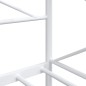 vidaXL Tagesbett ohne Matratze Weiß 80x200 cm Stahl