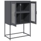 vidaXL Highboard Anthrazit 68x39x107 cm Stahl vidaXL Highboard Anthrazit 68x39x107 cm Stahl