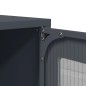 vidaXL Highboard Anthrazit 68x39x107 cm Stahl vidaXL Highboard Anthrazit 68x39x107 cm Stahl