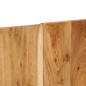 vidaXL Kopfteil 140 cm Massivholz Akazie