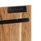 vidaXL Kopfteil 140 cm Massivholz Akazie