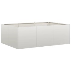 vidaXL Pflanzkübel 120x80x40 cm Edelstahl