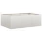 vidaXL Pflanzkübel 120x80x40 cm Edelstahl