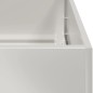 vidaXL Pflanzkübel 120x80x40 cm Edelstahl