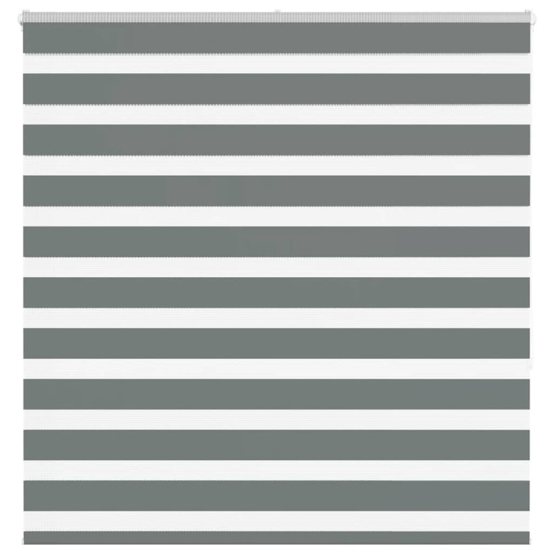 vidaXL Zebrarollo Dunkelgrau 145x150cm Stoffbreite 140,9 cm Polyester vidaXL Zebrarollo Dunkelgrau 145x150cm Stoffbreite 140,9 cm Polyester