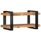 vidaXL Wandregal 70x33x35 cm Massivholz Akazie