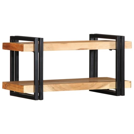vidaXL Wandregal 70x33x35 cm Massivholz Akazie