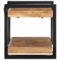 vidaXL Wandregal 70x33x35 cm Massivholz Akazie