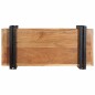 vidaXL Wandregal 70x33x35 cm Massivholz Akazie