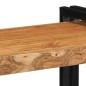 vidaXL Wandregal 70x33x35 cm Massivholz Akazie