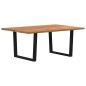 vidaXL Esstisch 180x120x74 cm Massivholz Eiche Rechteckig vidaXL Esstisch 180x120x74 cm Massivholz Eiche Rechteckig