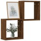 vidaXL Würfelregale 2 Stk. Braune 30x15x30 cm vidaXL Würfelregale 2 Stk. Braune 30x15x30 cm