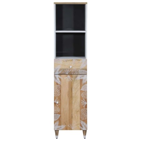 vidaXL Badschrank 38x33,5x160 cm Massivholz Mango