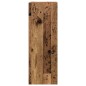 vidaXL 8-tlg. TV-Schrank-Set Wandmontage Altholz-Optik Holzwerkstoff