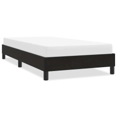vidaXL Bettgestell ohne Matratze Schwarz 80x210 cm Samt