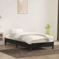 vidaXL Bettgestell ohne Matratze Schwarz 80x210 cm Samt