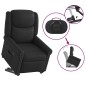 vidaXL Relaxsessel Aufstehen Elektrisch Glänzend Schwarz Kunstleder vidaXL Relaxsessel Aufstehen Elektrisch Glänzend Schwarz Kunstleder