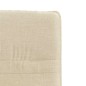 vidaXL Esszimmerstühle 2 Stk. Creme Stoff