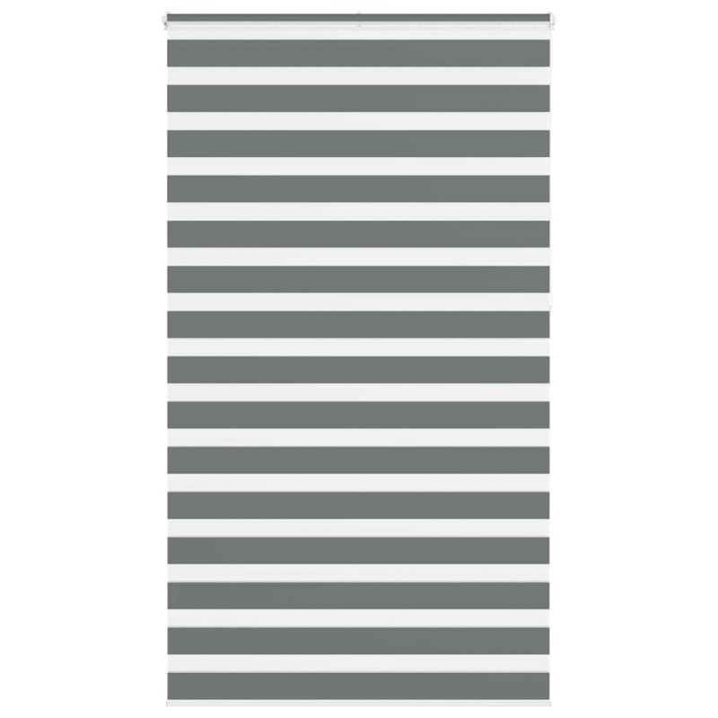 vidaXL Zebrarollo Dunkelgrau 130x230cm Stoffbreite 125,9 cm Polyester vidaXL Zebrarollo Dunkelgrau 130x230cm Stoffbreite 125,9 cm Polyester