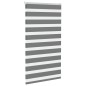 vidaXL Zebrarollo Dunkelgrau 75x100 cm Stoffbreite 70,9 cm Polyester vidaXL Zebrarollo Dunkelgrau 75x100 cm Stoffbreite 70,9 cm Polyester