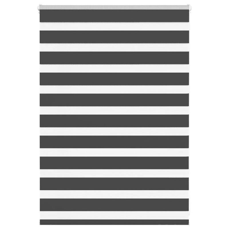 vidaXL Zebrarollo Schwarz 105x100 cm Stoffbreite 100,9 cm Polyester vidaXL Zebrarollo Schwarz 105x100 cm Stoffbreite 100,9 cm Polyester