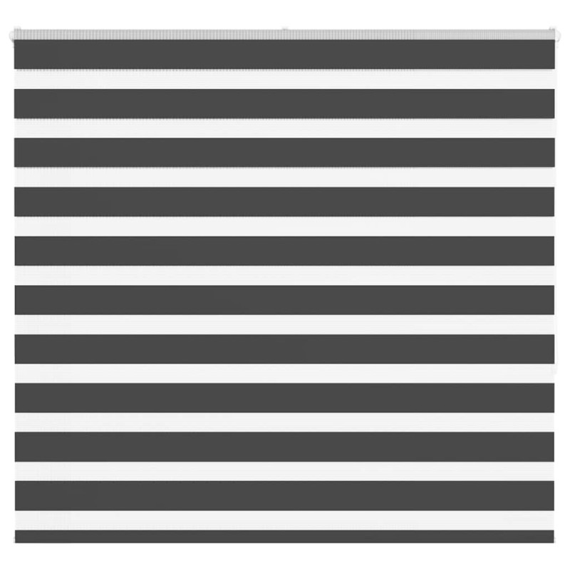 vidaXL Zebrarollo Schwarz 155x150 cm Stoffbreite 150,9 cm Polyester vidaXL Zebrarollo Schwarz 155x150 cm Stoffbreite 150,9 cm Polyester