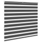 vidaXL Zebrarollo Schwarz 155x150 cm Stoffbreite 150,9 cm Polyester vidaXL Zebrarollo Schwarz 155x150 cm Stoffbreite 150,9 cm Polyester