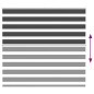 vidaXL Zebrarollo Schwarz 155x150 cm Stoffbreite 150,9 cm Polyester vidaXL Zebrarollo Schwarz 155x150 cm Stoffbreite 150,9 cm Polyester