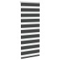 vidaXL Zebrarollo Schwarz 60x150 cm Stoffbreite 55,9 cm Polyester vidaXL Zebrarollo Schwarz 60x150 cm Stoffbreite 55,9 cm Polyester