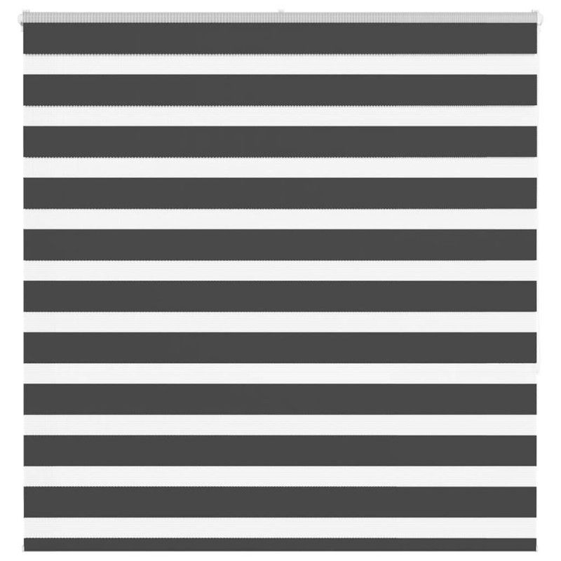 vidaXL Zebrarollo Schwarz 145x150 cm Stoffbreite 140,9 cm Polyester vidaXL Zebrarollo Schwarz 145x150 cm Stoffbreite 140,9 cm Polyester