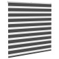 vidaXL Zebrarollo Schwarz 145x150 cm Stoffbreite 140,9 cm Polyester vidaXL Zebrarollo Schwarz 145x150 cm Stoffbreite 140,9 cm Polyester