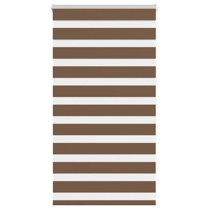 vidaXL Zebrarollo Braun 75x100 cm Stoffbreite 70,9 cm Polyester vidaXL Zebrarollo Braun 75x100 cm Stoffbreite 70,9 cm Polyester