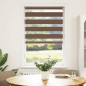 vidaXL Zebrarollo Braun 75x100 cm Stoffbreite 70,9 cm Polyester vidaXL Zebrarollo Braun 75x100 cm Stoffbreite 70,9 cm Polyester