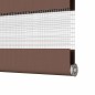 vidaXL Zebrarollo Braun 120x150 cm Stoffbreite 115,9 cm Polyester vidaXL Zebrarollo Braun 120x150 cm Stoffbreite 115,9 cm Polyester