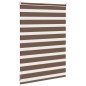 vidaXL Zebrarollo Braun 110x100 cm Stoffbreite 105,9 cm Polyester vidaXL Zebrarollo Braun 110x100 cm Stoffbreite 105,9 cm Polyester