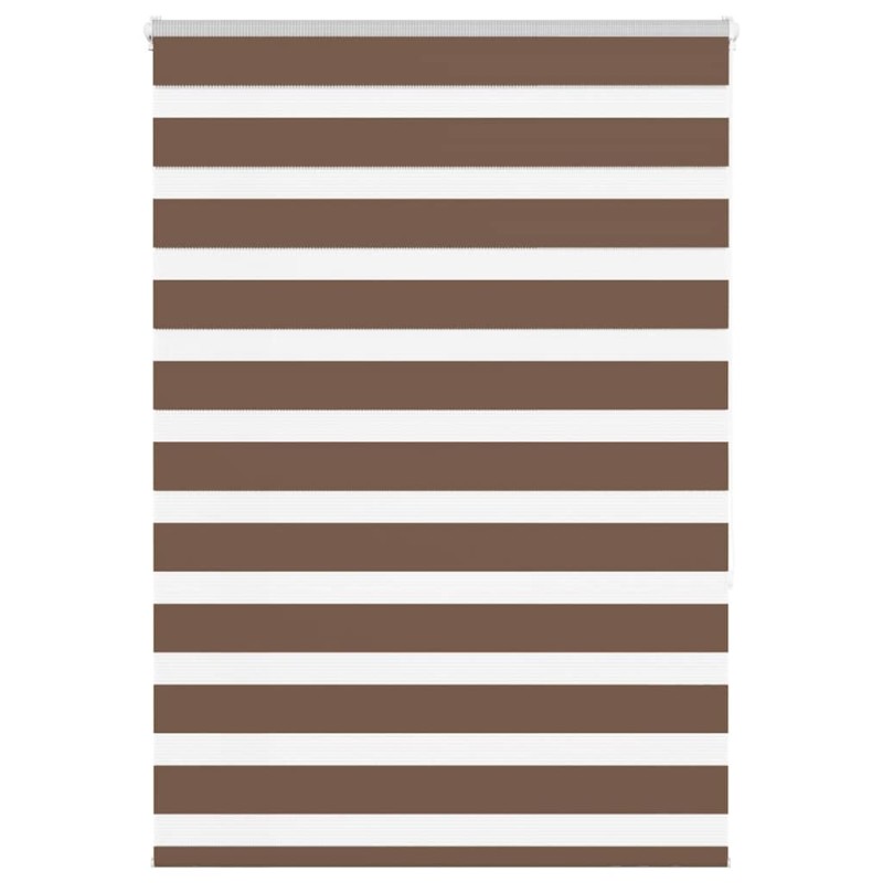 vidaXL Zebrarollo Braun 110x150 cm Stoffbreite 105,9 cm Polyester vidaXL Zebrarollo Braun 110x150 cm Stoffbreite 105,9 cm Polyester