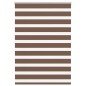 vidaXL Zebrarollo Braun 110x150 cm Stoffbreite 105,9 cm Polyester vidaXL Zebrarollo Braun 110x150 cm Stoffbreite 105,9 cm Polyester