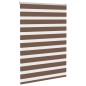 vidaXL Zebrarollo Braun 110x150 cm Stoffbreite 105,9 cm Polyester vidaXL Zebrarollo Braun 110x150 cm Stoffbreite 105,9 cm Polyester