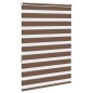 vidaXL Zebrarollo Braun 110x150 cm Stoffbreite 105,9 cm Polyester vidaXL Zebrarollo Braun 110x150 cm Stoffbreite 105,9 cm Polyester