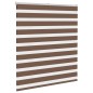 vidaXL Zebrarollo Braun 120x100 cm Stoffbreite 115,9 cm Polyester vidaXL Zebrarollo Braun 120x100 cm Stoffbreite 115,9 cm Polyester