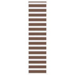vidaXL Zebrarollo Braun 60x230 cm Stoffbreite 55,9 cm Polyester