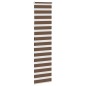 vidaXL Zebrarollo Braun 60x230 cm Stoffbreite 55,9 cm Polyester