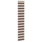 vidaXL Zebrarollo Braun 50x200 cm Stoffbreite 45,9 cm Polyester vidaXL Zebrarollo Braun 50x200 cm Stoffbreite 45,9 cm Polyester
