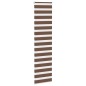 vidaXL Zebrarollo Braun 60x200 cm Stoffbreite 55,9 cm Polyester
