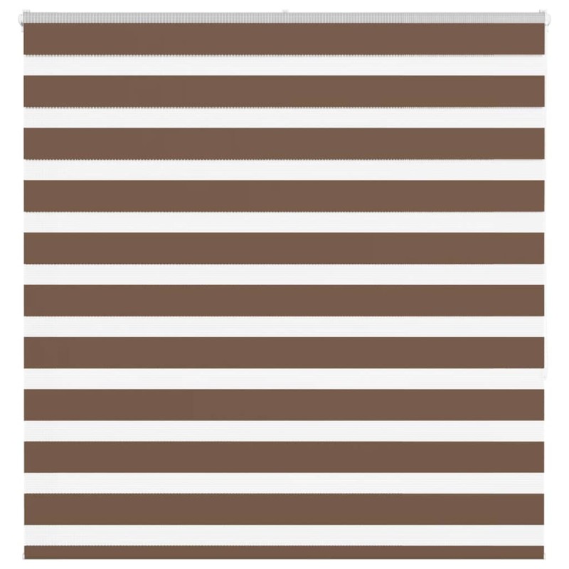 vidaXL Zebrarollo Braun 145x150 cm Stoffbreite 140,9 cm Polyester vidaXL Zebrarollo Braun 145x150 cm Stoffbreite 140,9 cm Polyester