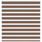 vidaXL Zebrarollo Braun 145x150 cm Stoffbreite 140,9 cm Polyester vidaXL Zebrarollo Braun 145x150 cm Stoffbreite 140,9 cm Polyester