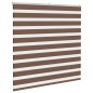 vidaXL Zebrarollo Braun 145x150 cm Stoffbreite 140,9 cm Polyester vidaXL Zebrarollo Braun 145x150 cm Stoffbreite 140,9 cm Polyester