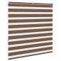 vidaXL Zebrarollo Braun 145x150 cm Stoffbreite 140,9 cm Polyester vidaXL Zebrarollo Braun 145x150 cm Stoffbreite 140,9 cm Polyester