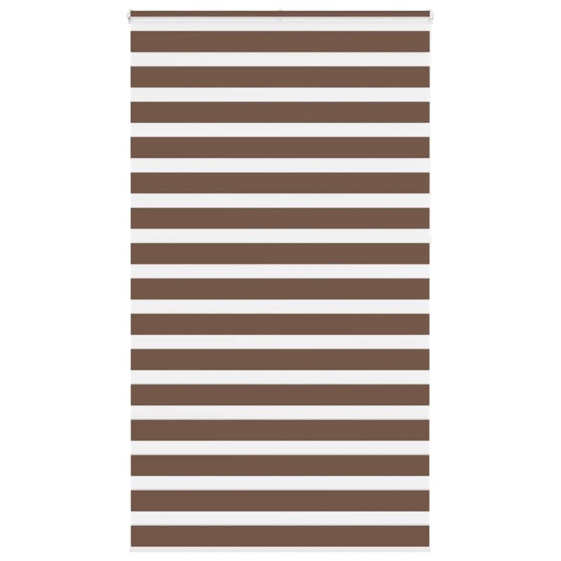 vidaXL Zebrarollo Braun 120x230 cm Stoffbreite 115,9 cm Polyester vidaXL Zebrarollo Braun 120x230 cm Stoffbreite 115,9 cm Polyester